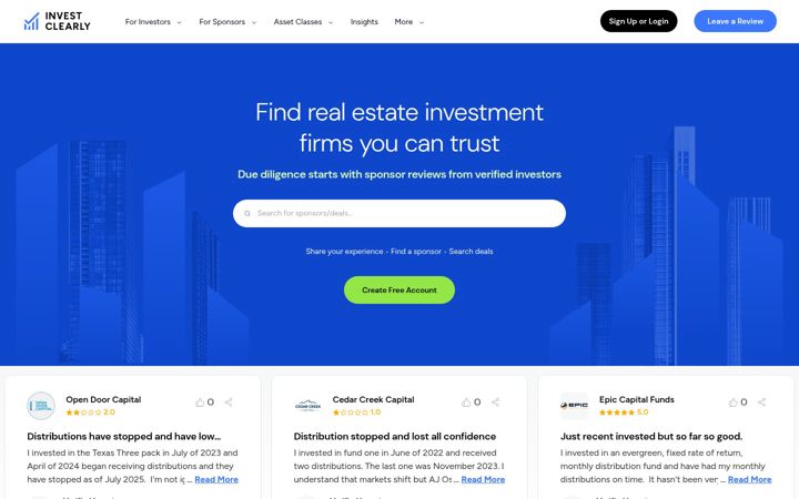 Screenshot of investclearly.com