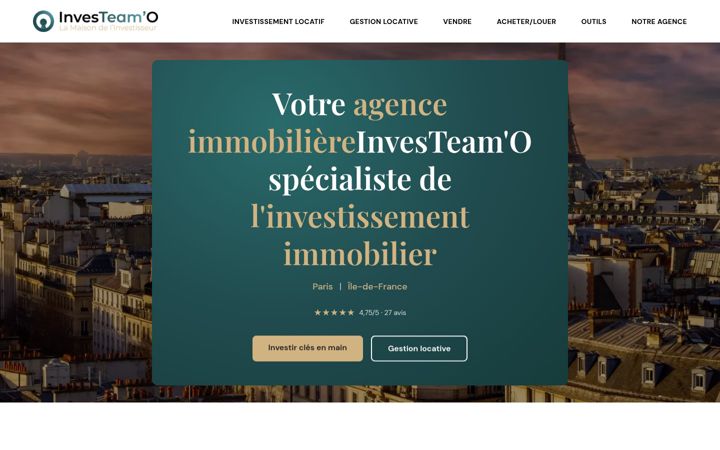 Screenshot of investeamo.fr