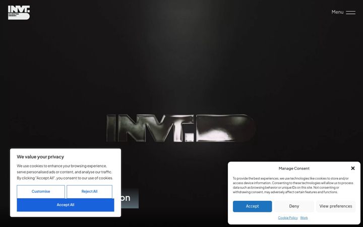 Screenshot of investeddesigns.co.uk