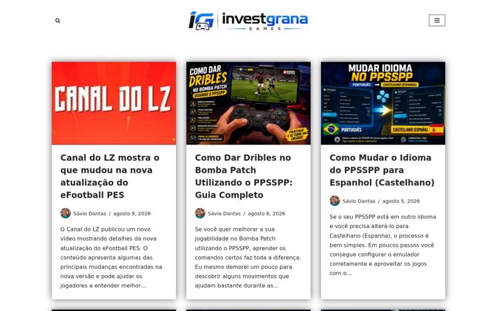 Screenshot of investgrana.com