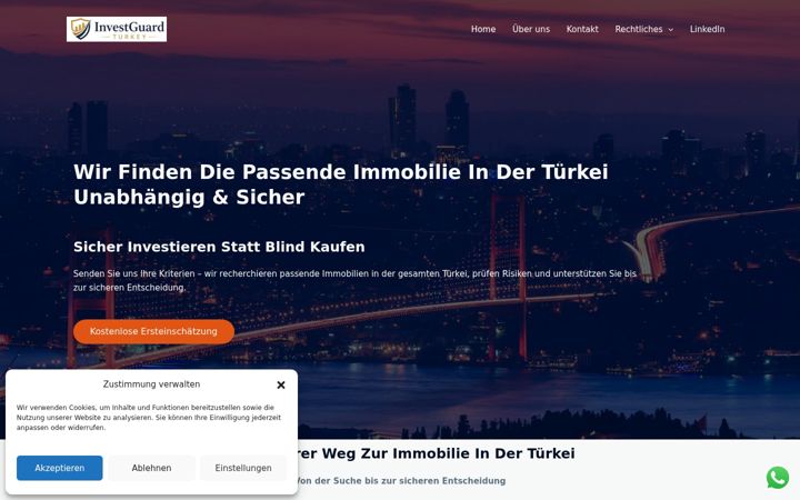 Screenshot of investguardturkey.com