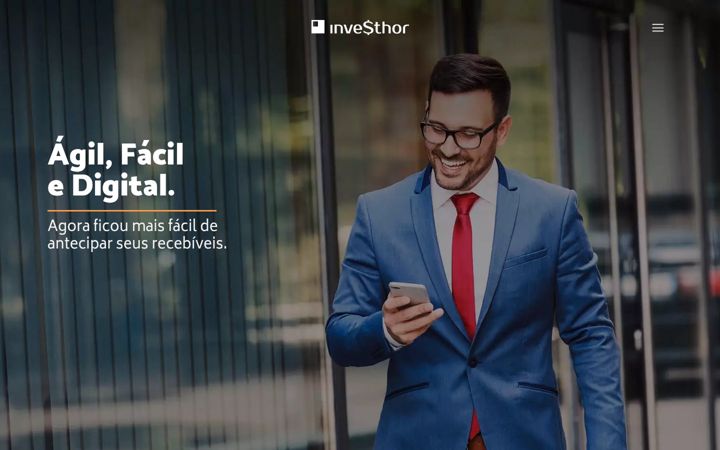 Screenshot of investhor.com.br