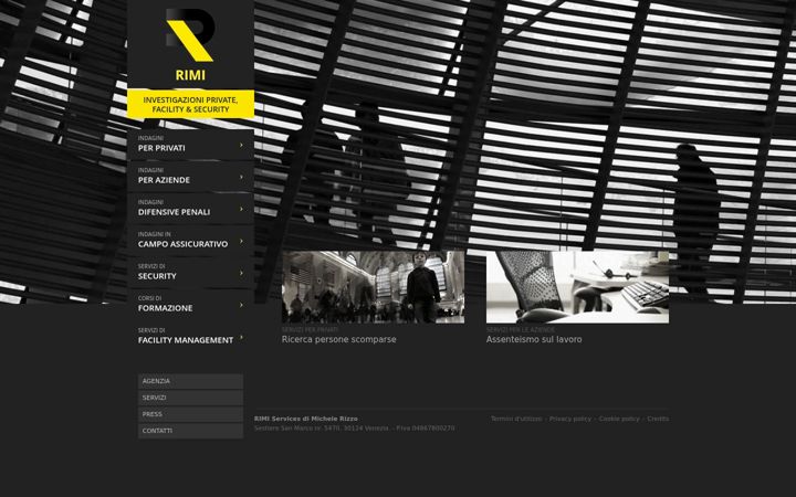 Screenshot of investigazioni-servizi.it