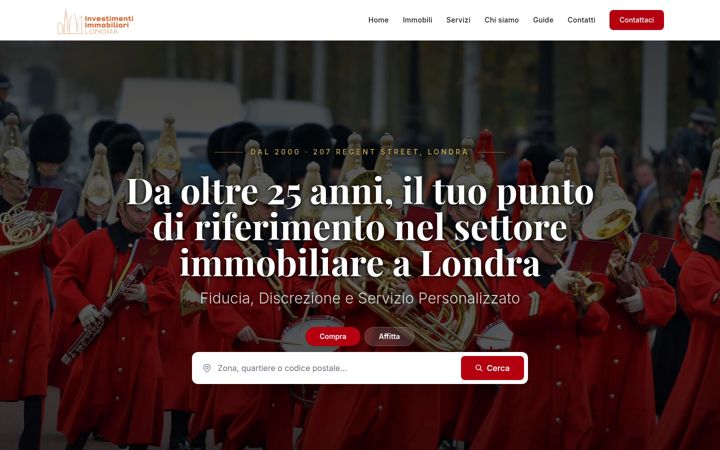 Screenshot of investimenti-a-londra.com