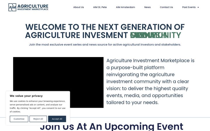 Screenshot of investinag.com