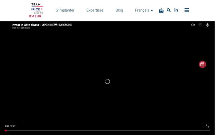 Screenshot of investincotedazur.com