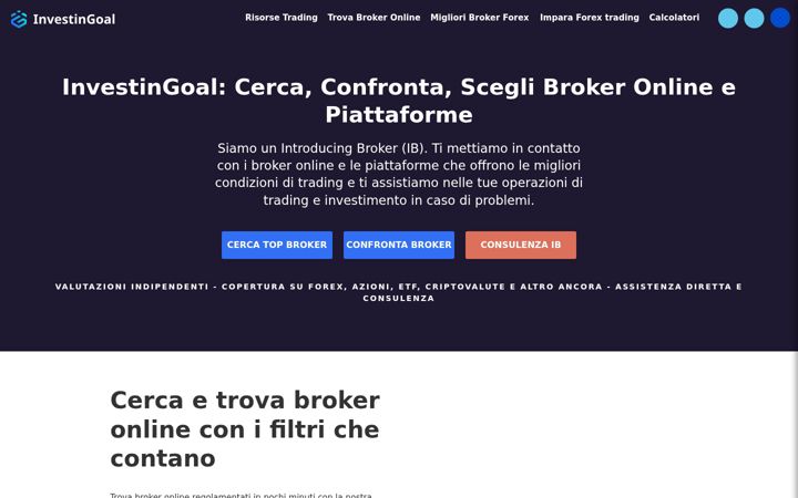 Screenshot of investingoal.it