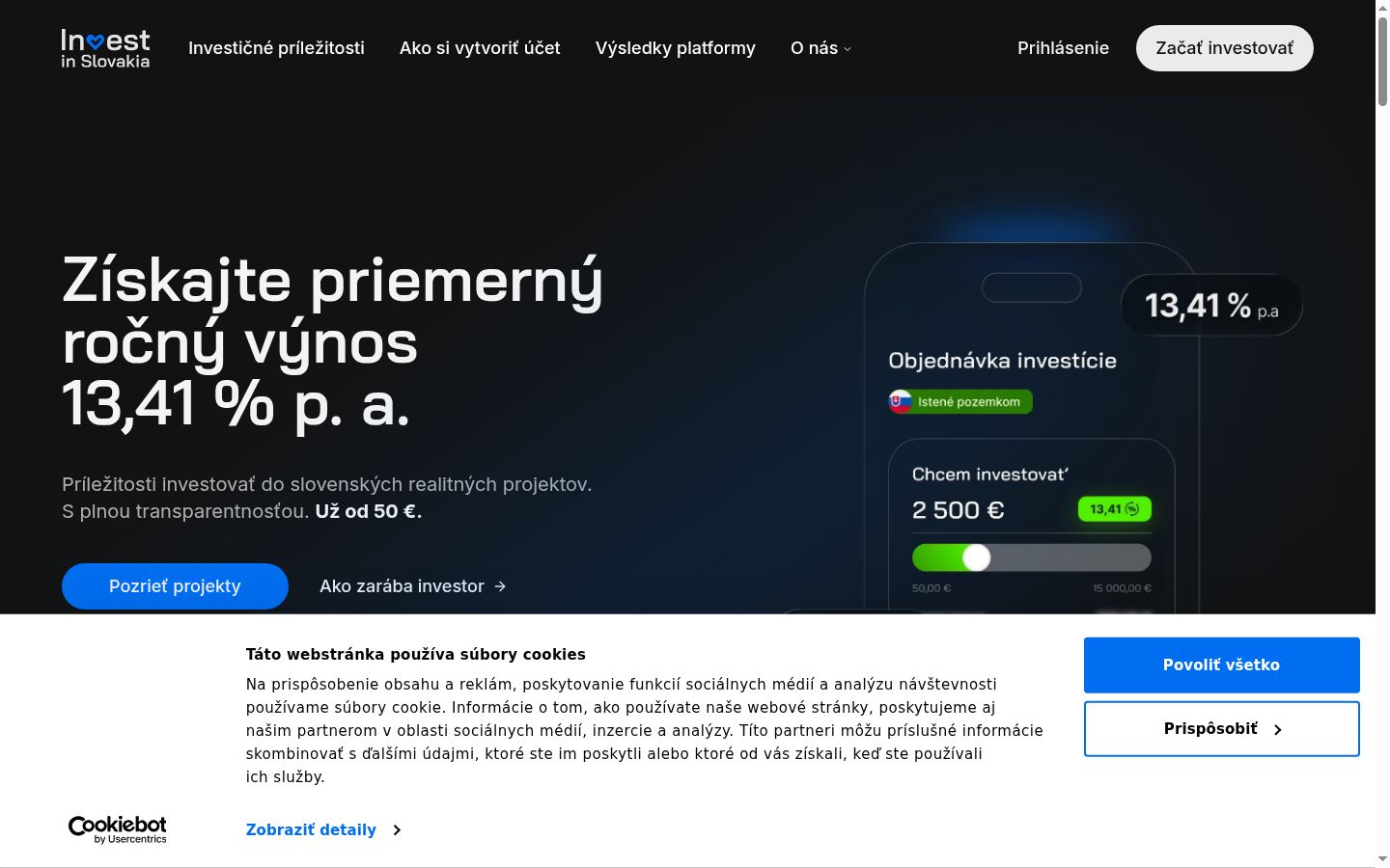 Screenshot του banner συγκατάθεσης που εμφανίστηκε πριν από οποιαδήποτε αλληλεπίδραση