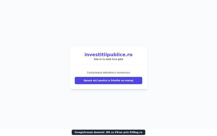 Screenshot of investitiipublice.ro