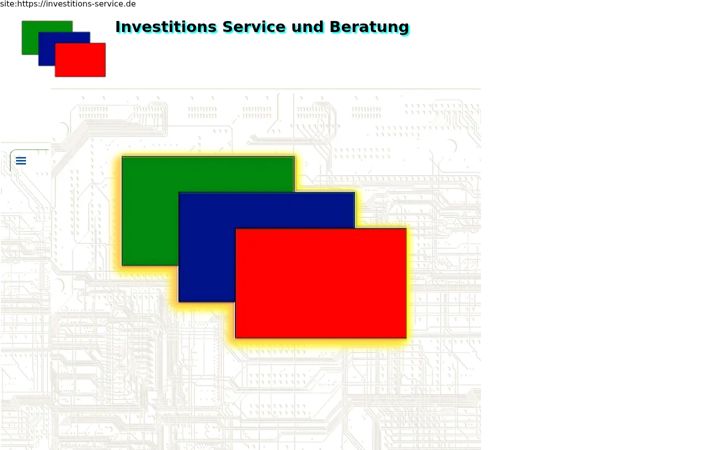 Screenshot of investitions-service.de