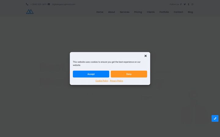 Screenshot of investmentinmauritius.com