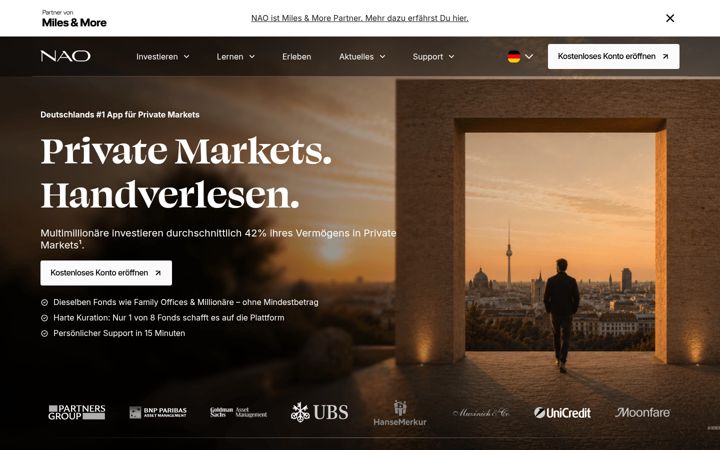 Screenshot of investnao.com