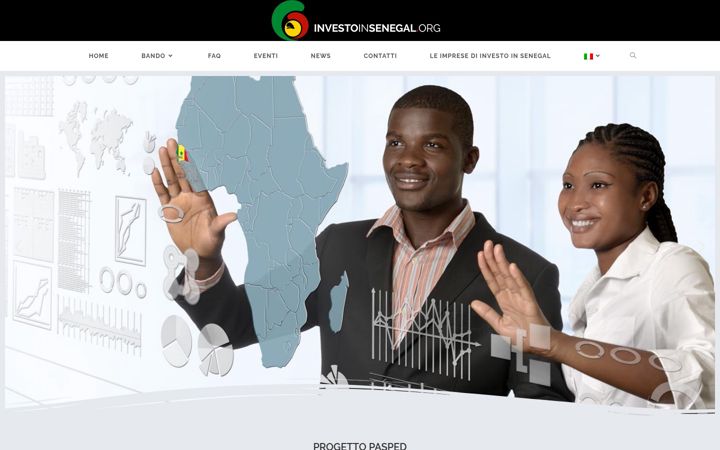 Screenshot of investoinsenegal.org