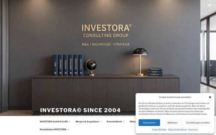 Screenshot of investora.de
