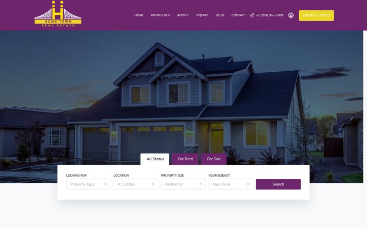 Screenshot of investorshometown.com