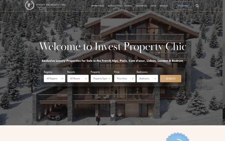 Screenshot of investpropertychic.com