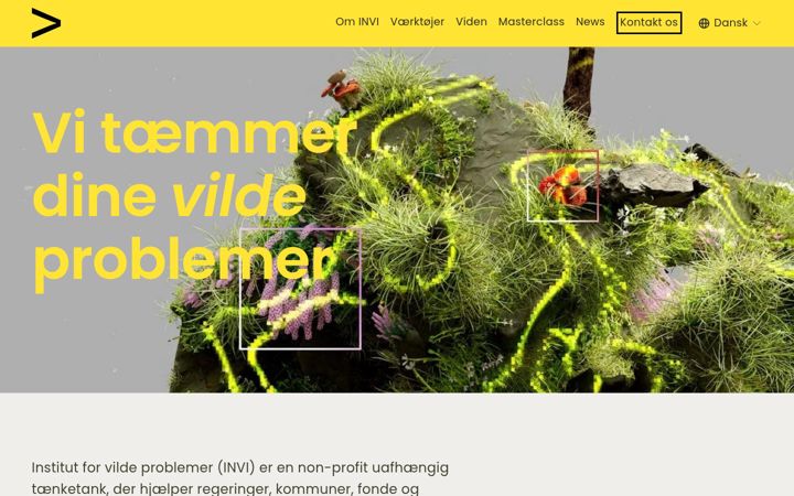 Screenshot of invi.nu