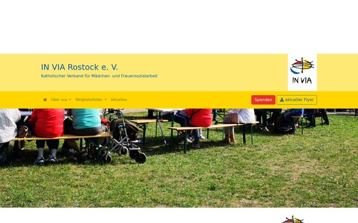 Screenshot of invia-rostock.de