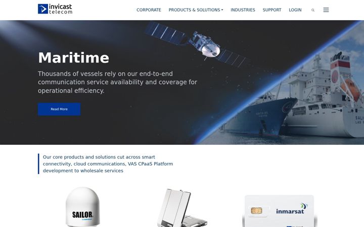 Screenshot of invicast.com