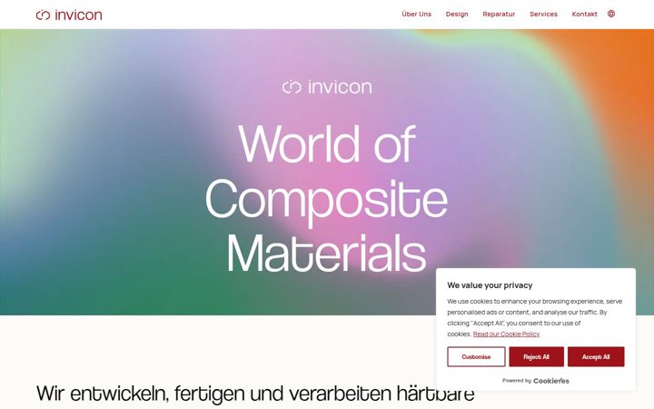 Screenshot of invicon.at