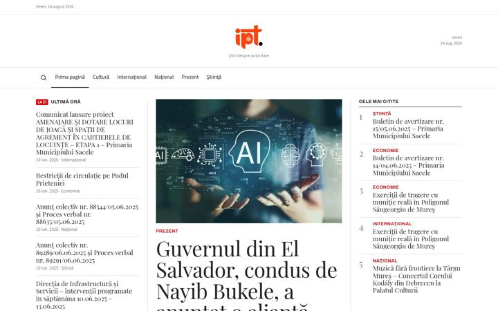 Screenshot of invingatoripeteren.ro