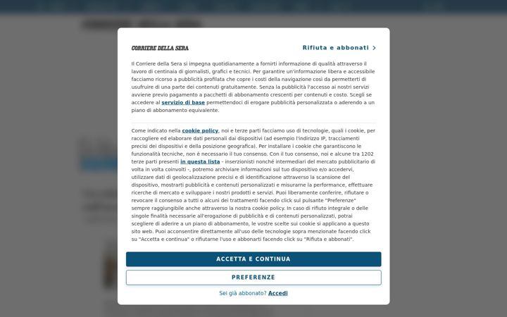 Screenshot of invisibili.corriere.it