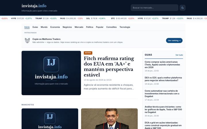 Screenshot of invistaja.info