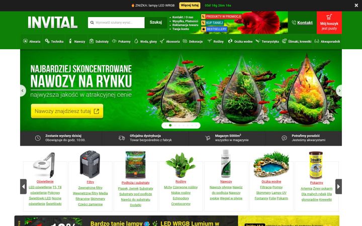 Screenshot of invital.pl