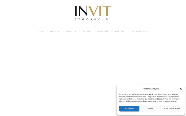 Screenshot of invitstockholm.se