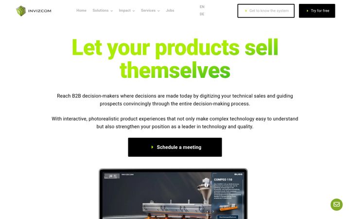 Screenshot of invizcom.com