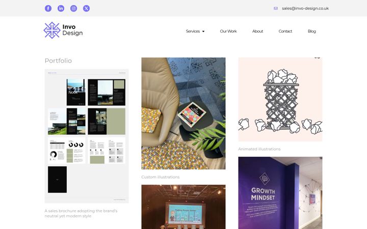 Screenshot of invo-design.co.uk