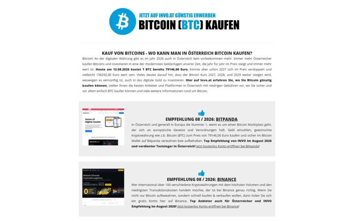 Screenshot of invo.at