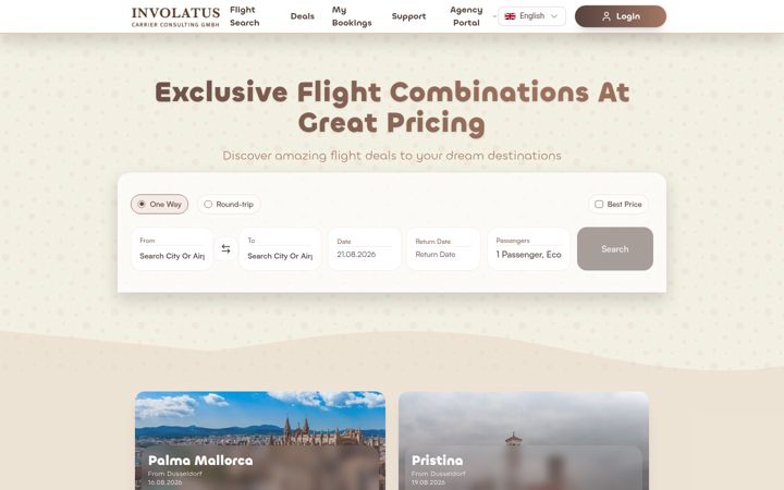 Screenshot of involatus.com