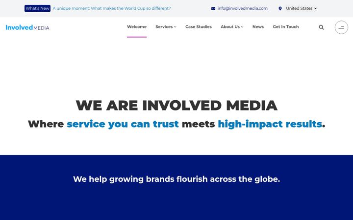 Screenshot of involvedmedia.com