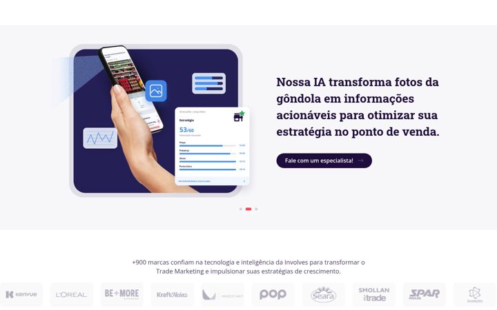 Screenshot of involves.com