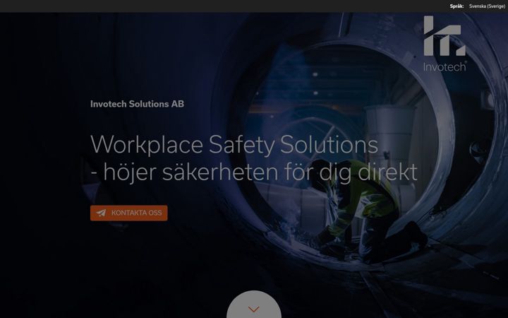 Screenshot of invotech.se
