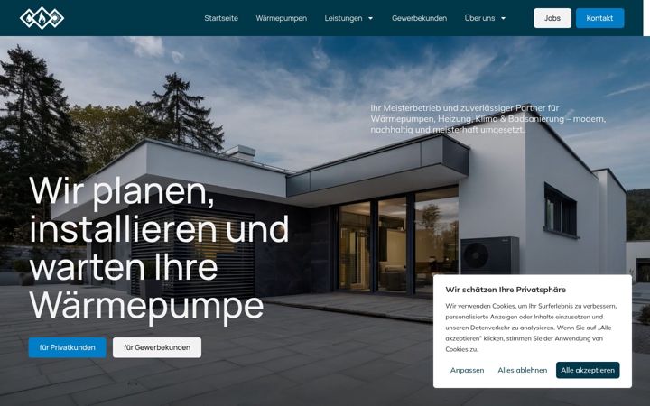 Screenshot of inwateck.de