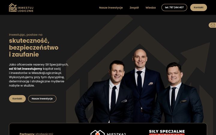 Screenshot of inwestujlogicznie.pl