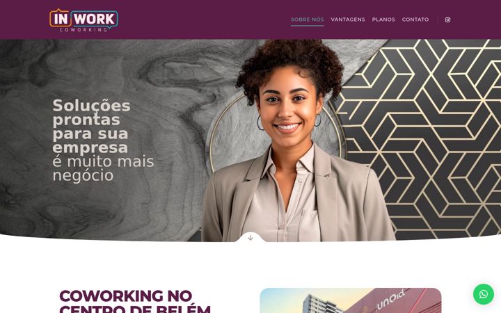 Screenshot of inworkbelem.com.br