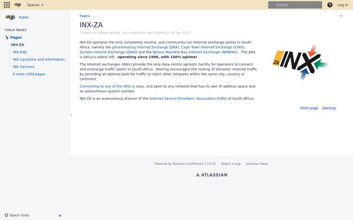 Screenshot di inx.net.za