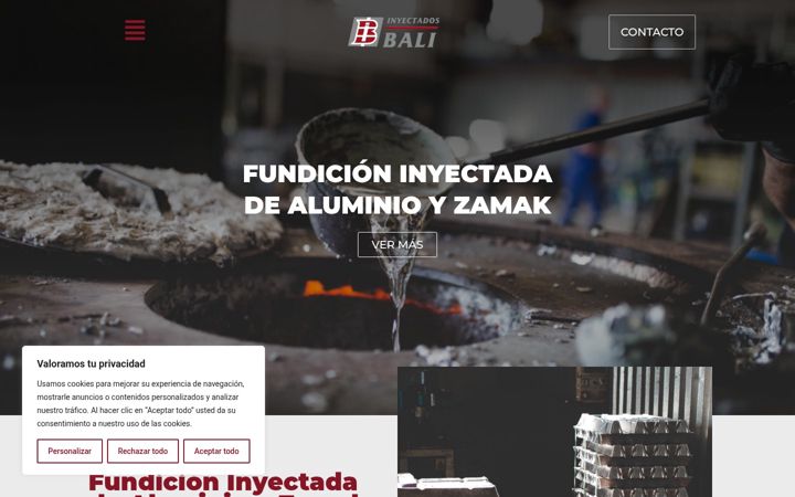 Screenshot of inyectadosbali.com
