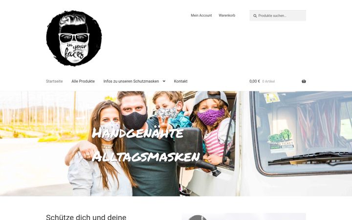 Screenshot of inyourfaces.de