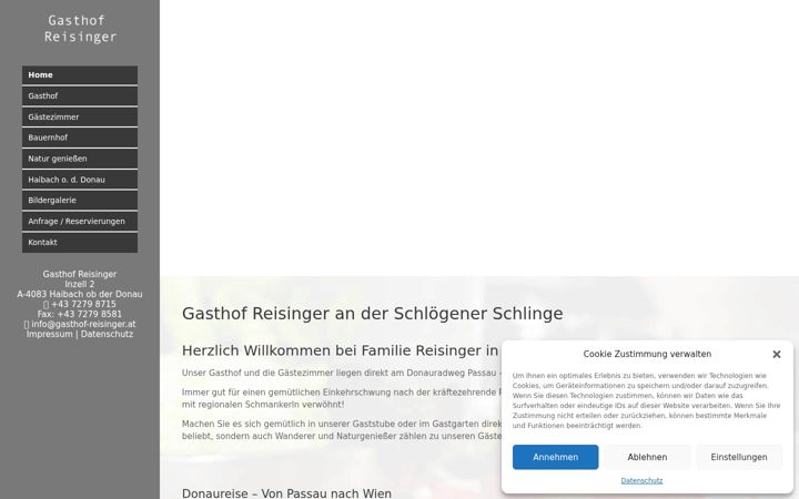 Screenshot of inzeller-hof.at