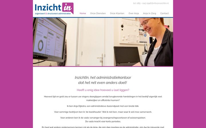 Screenshot of inzichtin.nl