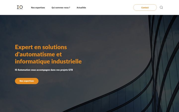 Screenshot of io-automation.fr