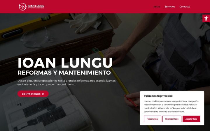 Screenshot of ioanreformasymantenimiento.es
