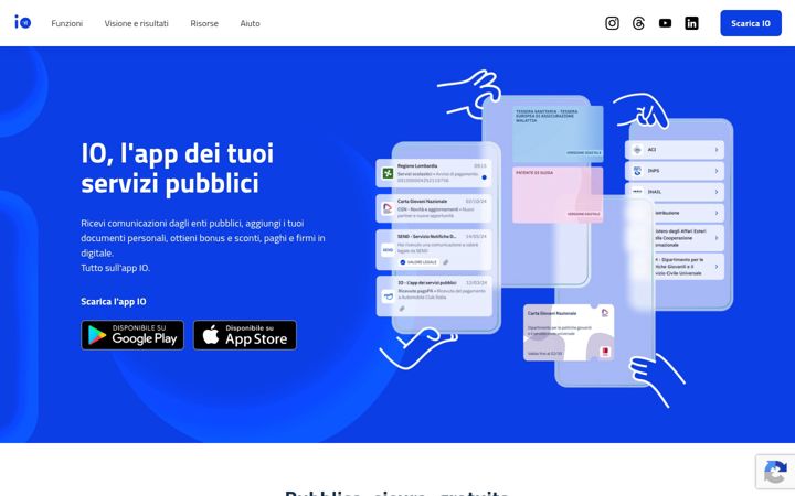 Screenshot of ioapp.it