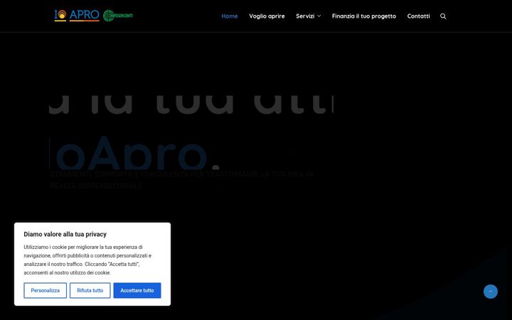 Screenshot of ioapro.it