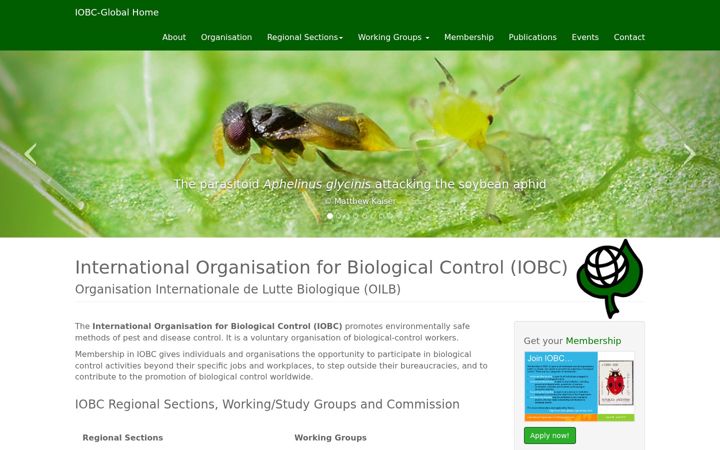 Screenshot of iobc-global.org