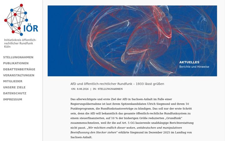 Screenshot of ioer.org